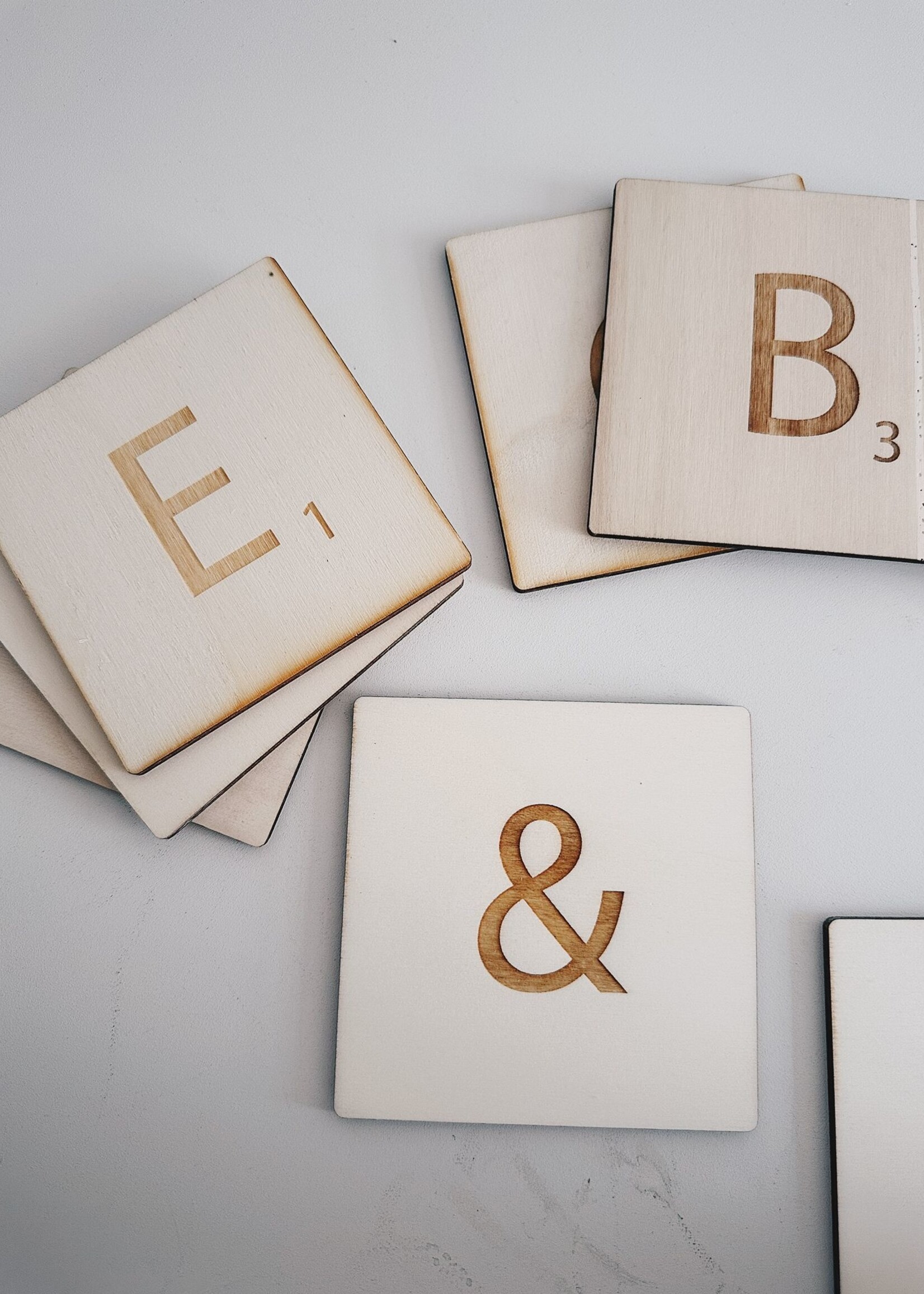 By OOAK Lettres en bois individuelles