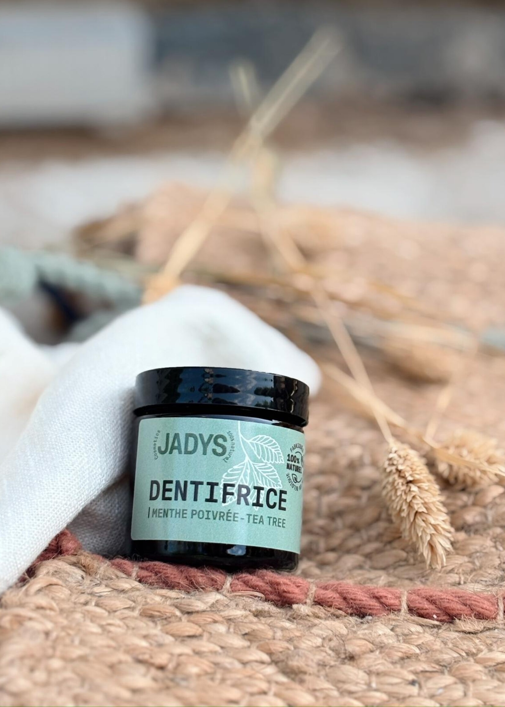Jadys Cosmetics Dentifrice - Menthe poivrée et tea-tree