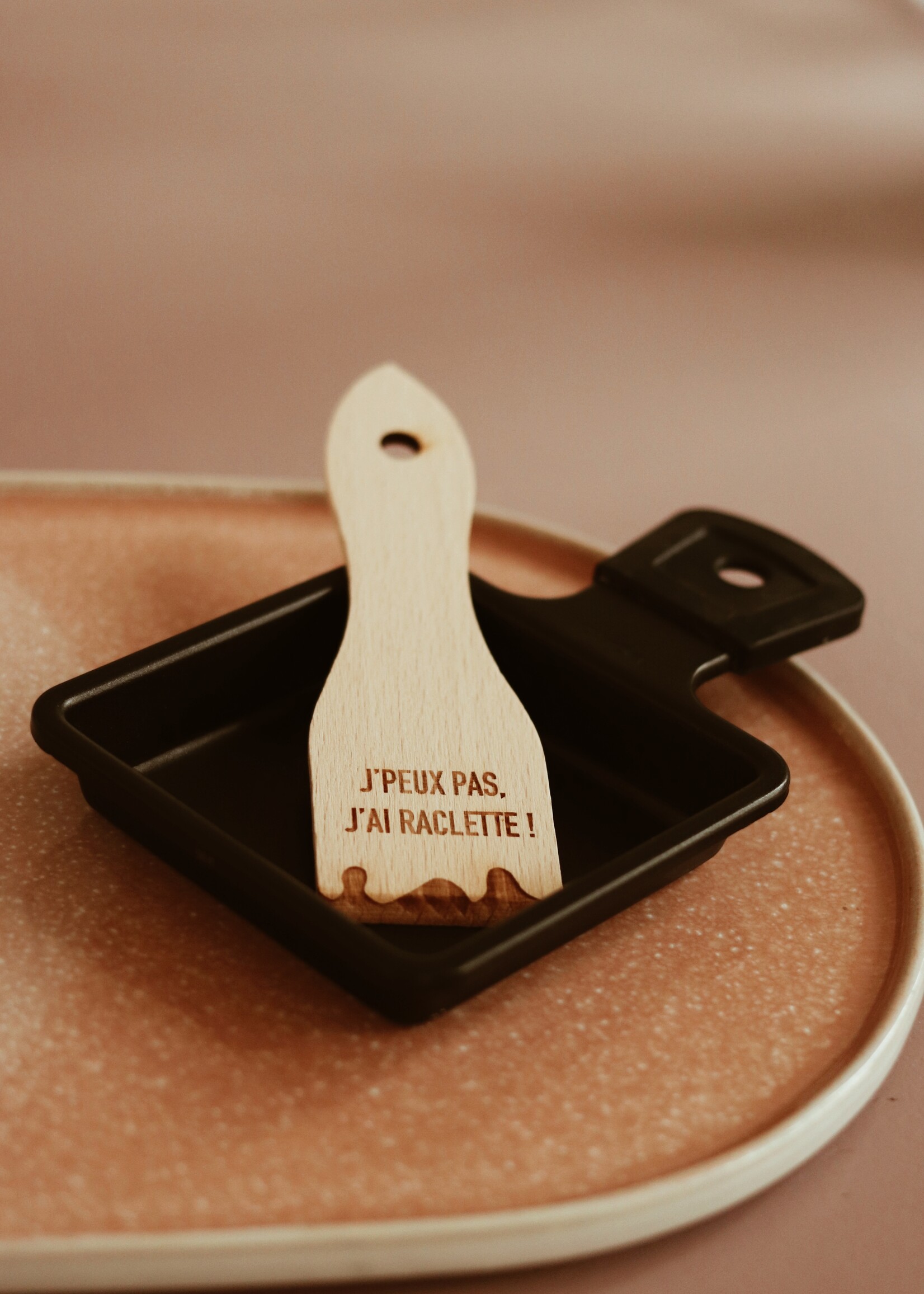 By OOAK Customized raclette spatulas