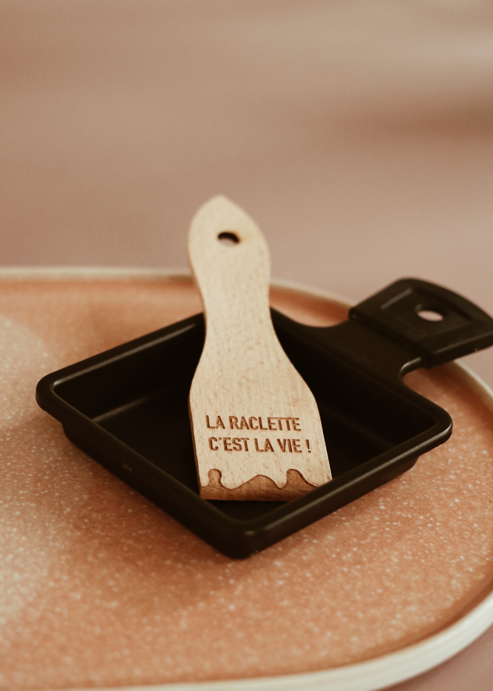 By OOAK Customized raclette spatulas
