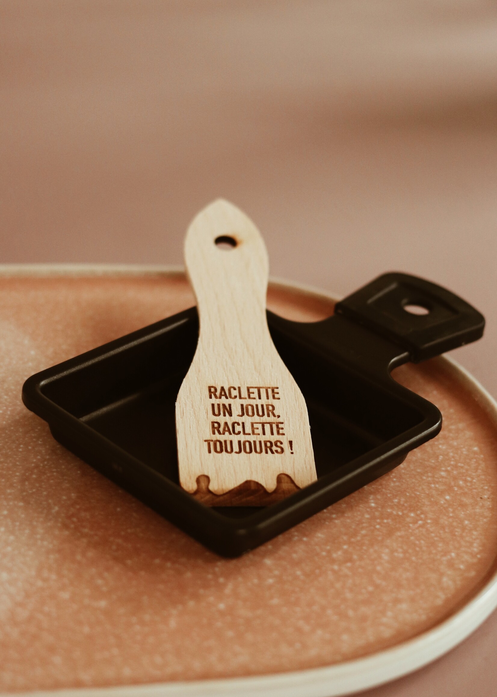 By OOAK Customized raclette spatulas
