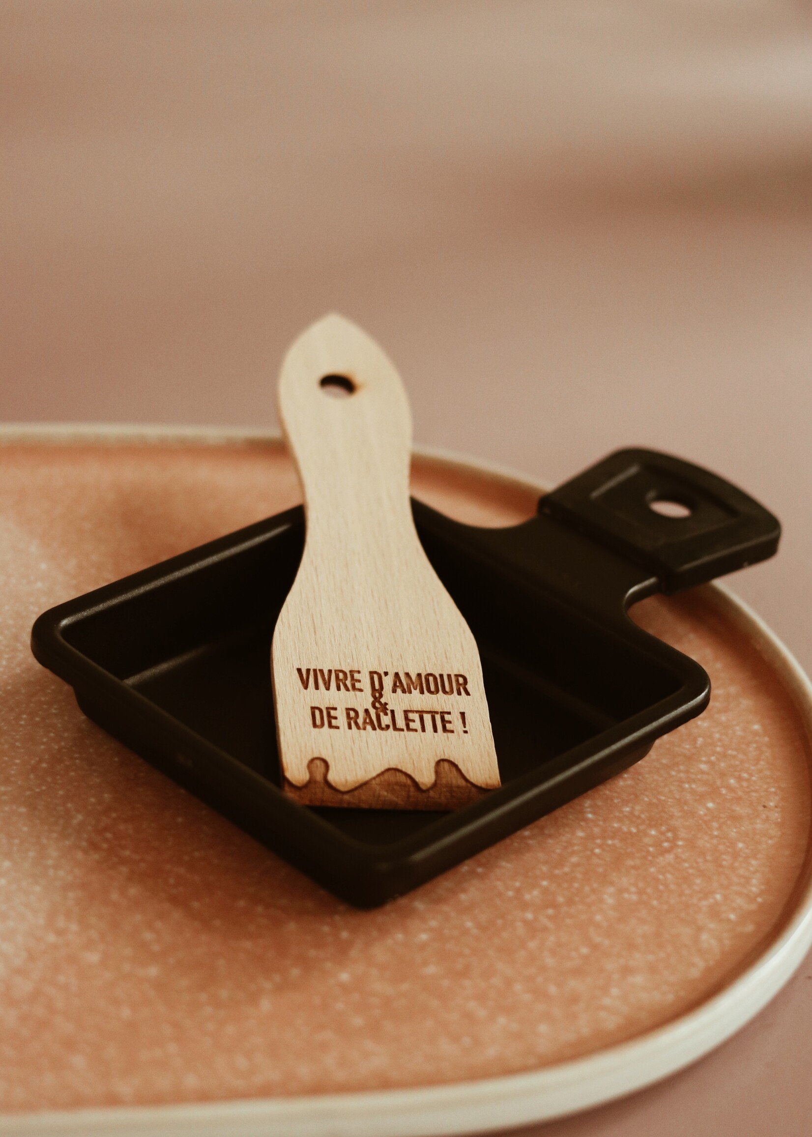 By OOAK Customized raclette spatulas