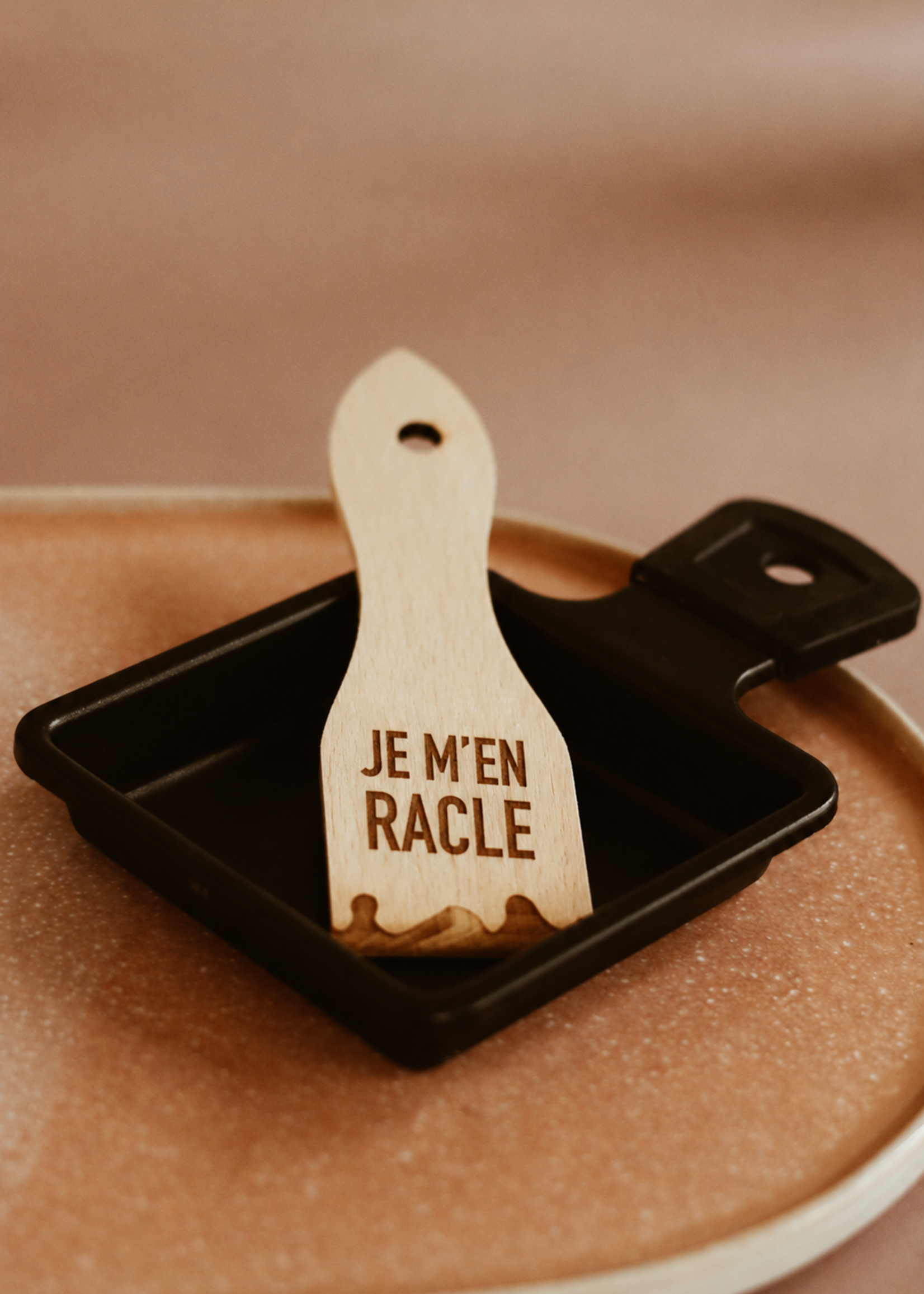 By OOAK Customized raclette spatulas