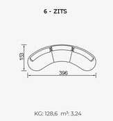 Bon Bon zitbank beige - Teddy