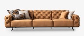 Dallas zitbank Walnoot Bruin Dallas zitbank Walnoot Bruin