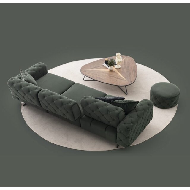 Dallas zitbank Groen Dallas zitbank Groen