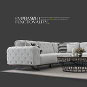 Dallas zitbank 3+2 Light gray Dallas zitbank 3+2 Light gray