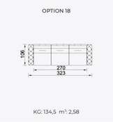 Gallardo zitbank 3 zits