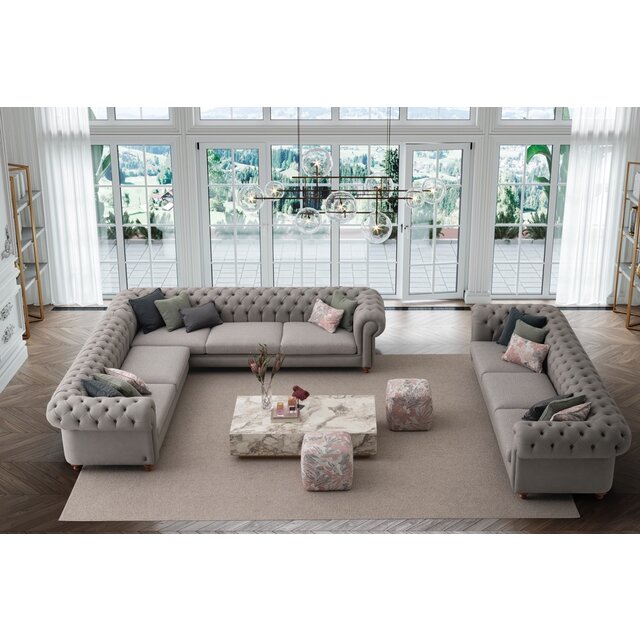 Aspendos zitbank 3+2 beige