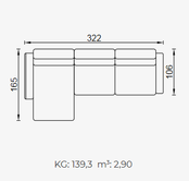 Heritage zitbank lounge