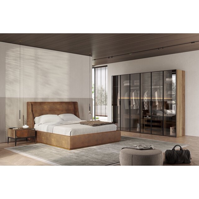 Toronto Walnut Slaapkamer set Toronto Walnut Slaapkamer set