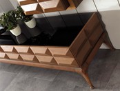 Diana Walnut Tv meubel