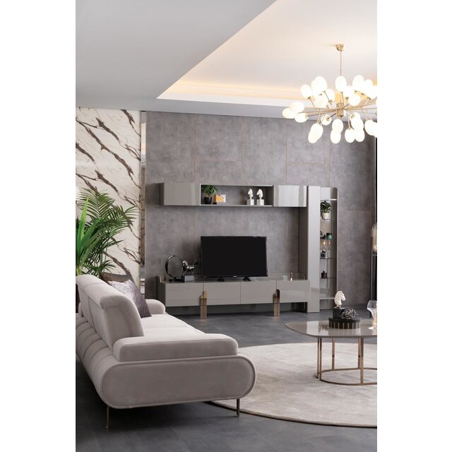 Beyonce Gray Tv meubel Beyonce Gray Tv meubel