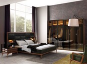 Diana Walnut Slaapkamer set Diana Walnut Slaapkamer set