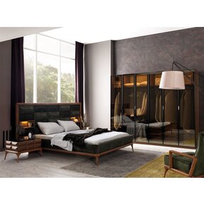 Diana Walnut Slaapkamer set
