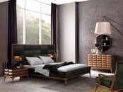 Diana Walnut Slaapkamer set Diana Walnut Slaapkamer set