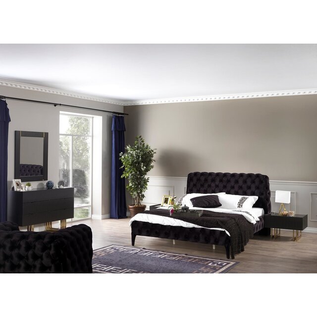 Senfoni Black Slaapkamer set Senfoni Black Slaapkamer set