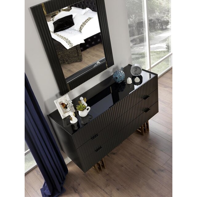 Senfoni Black Slaapkamer set Senfoni Black Slaapkamer set