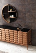 Diana Walnut Woonkamer set