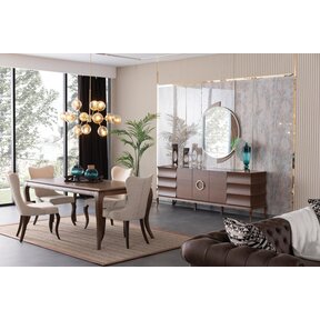 Bianco Walnut Woonkamer set