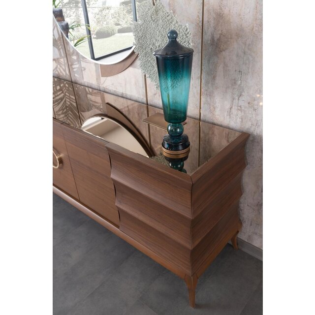 Bianco Walnut Woonkamer set