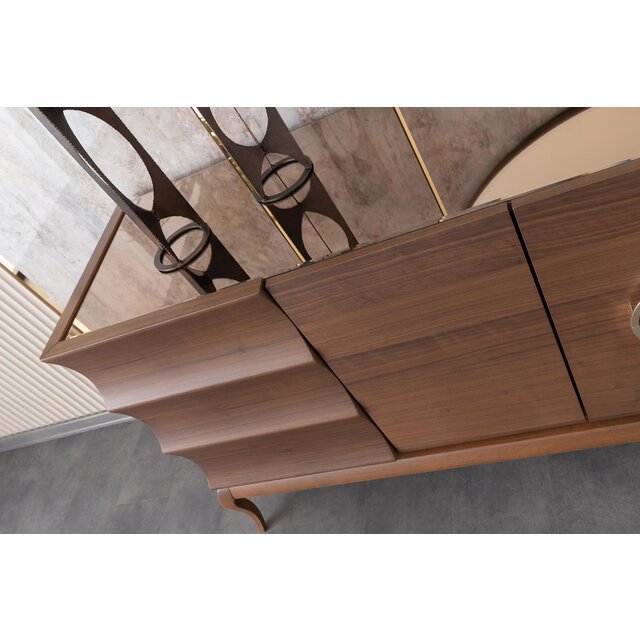 Bianco Walnut Woonkamer set