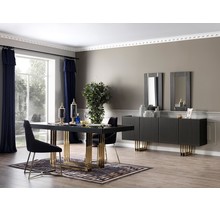 Senfoni Black Woonkamer set