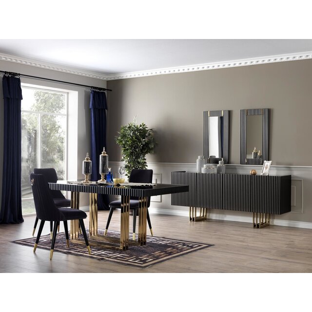 Senfoni Black Woonkamer set