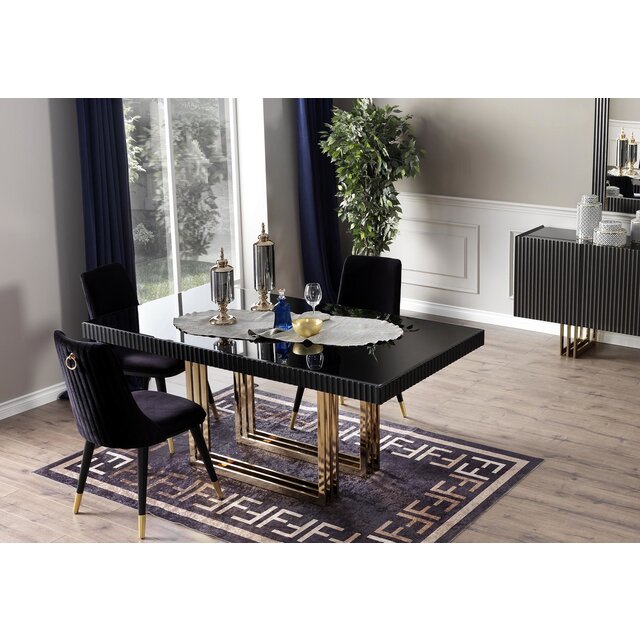 Senfoni Black Woonkamer set