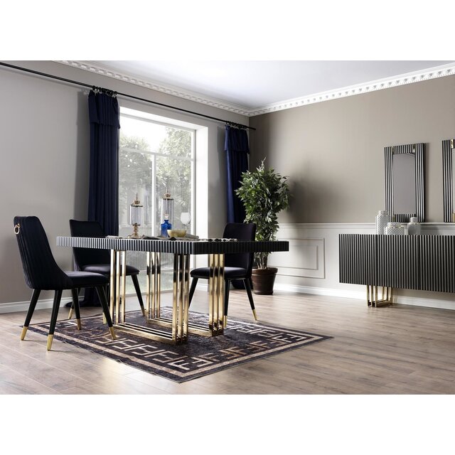 Senfoni Black Woonkamer set