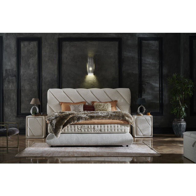 Pisa Lux opbergboxspring set