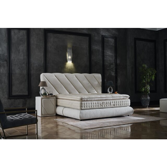 Pisa Lux opbergboxspring set