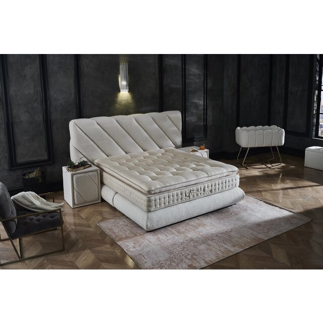 Pisa Lux opbergboxspring set