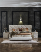 Pisa Lux opbergboxspring set