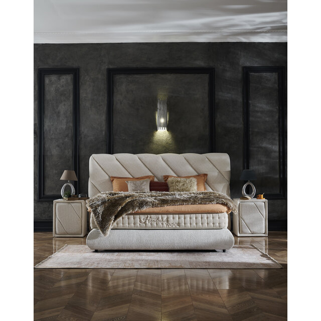 Pisa Lux opbergboxspring set