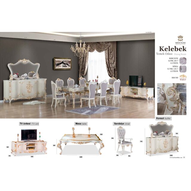 Kelebek  Woonkamer set