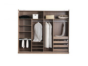 Bianco Walnut Kledingkast Bianco Walnut Kledingkast