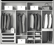 Lazio White Kledingkast Lazio White Kledingkast