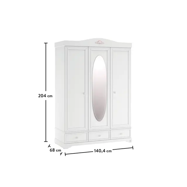 Rustik White Babykamer