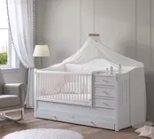 Rustik White Babykamer
