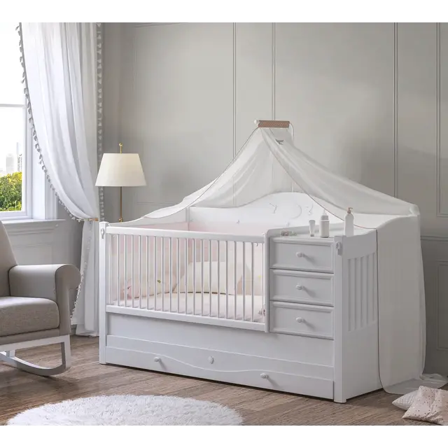 Rustik White Babykamer