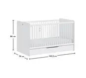 Montes White Babykamer