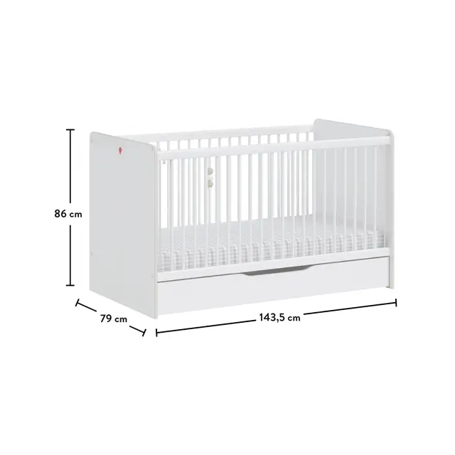Montes White Babykamer