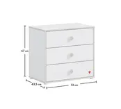 Montes White Babykamer