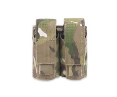 WARRIOR ASSAULT SYSTEMS DOUBLE 40MM GRENADE POUCH - MULTICAM
