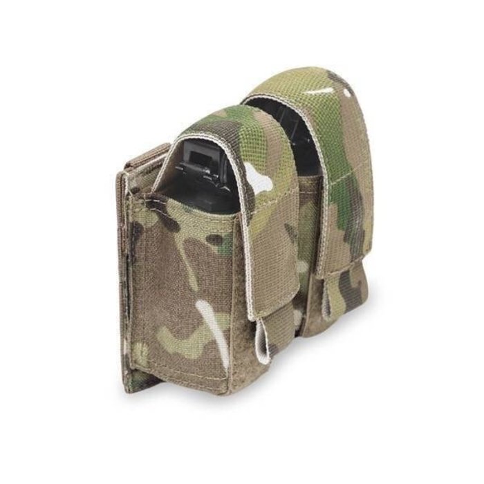WARRIOR ASSAULT SYSTEMS DOUBLE 40MM GRENADE POUCH - MULTICAM