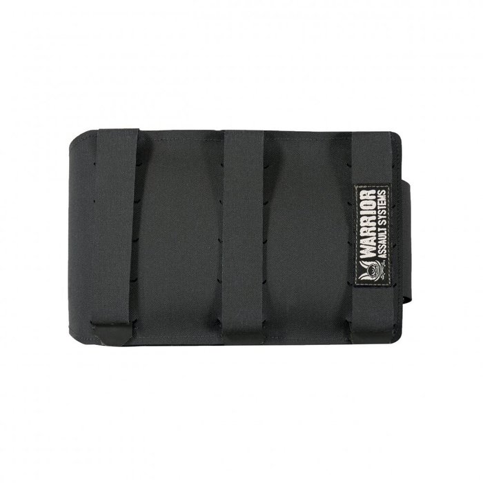 WARRIOR ASSAULT SYSTEMS LARGE HORIZONTAL INDIVIDUAL FIRST AID KIT - BLACK