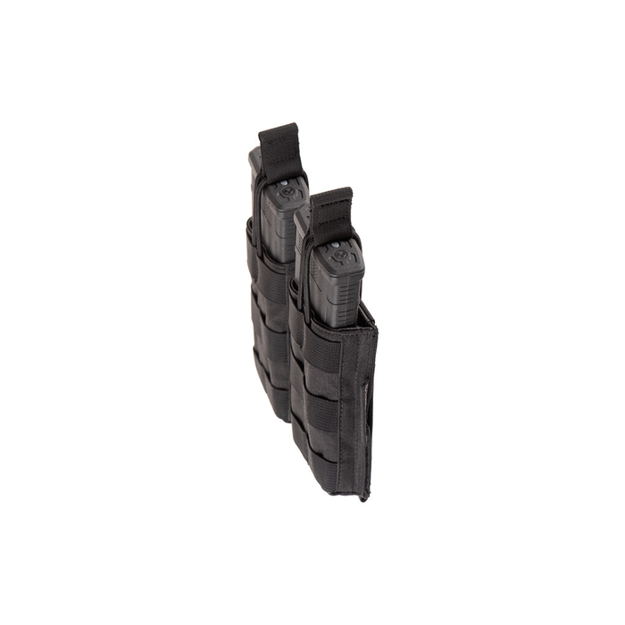 CLAWGEAR 5.56MM OPEN DOUBLE MAG POUCH CORE - BLACK