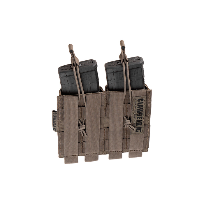 CLAWGEAR 5.56MM OPEN DOUBLE MAG POUCH CORE - RAL7013