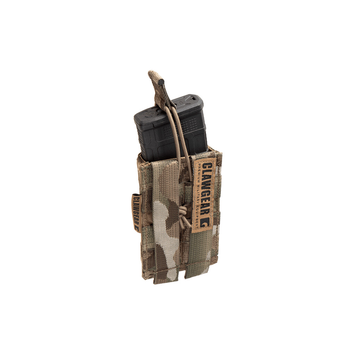 CLAWGEAR 5.56MM OPEN SINGLE MAG POUCH CORE - MULTICAM